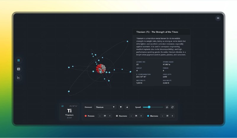 #化学 #网站🟠化学小助手—动态3D原子结构🟢介绍