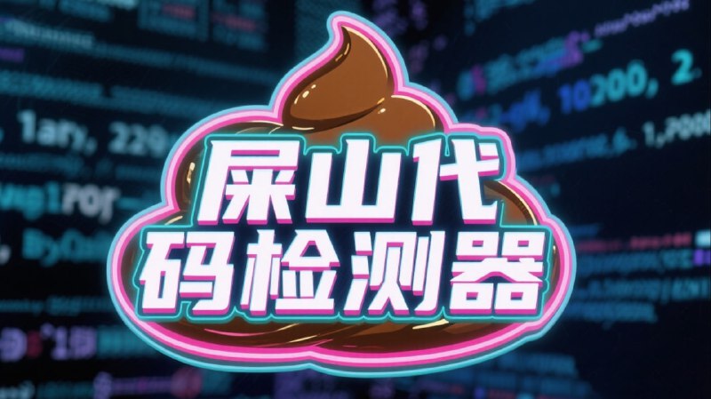 #代码 #工具🟠💩山代码检测器🟢介绍