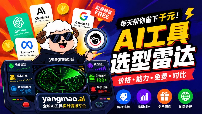 ✅每日 AI 羊毛检测🏷标签