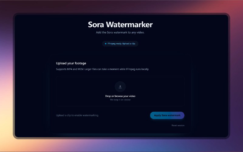 #sora #网站 #水印🟠加上Sora水印 - Sora Watermarker🟢介绍