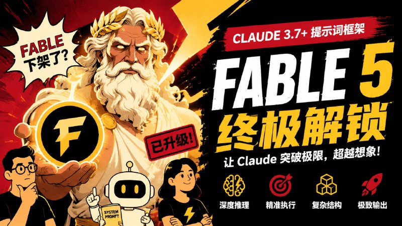 ✅复活吧！我的Claude Fable 5🏷标签