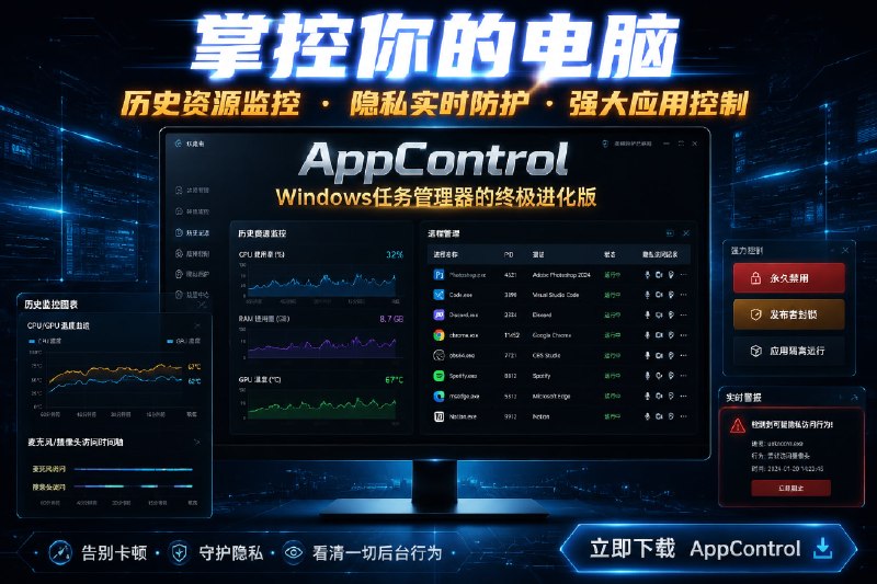 ✅Windows任务管理器进阶版🏷标签