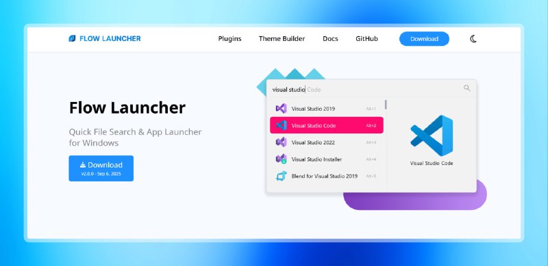 #文件搜索 #电脑🟠文件搜索/启动器—Flow Launcher🟢介绍
