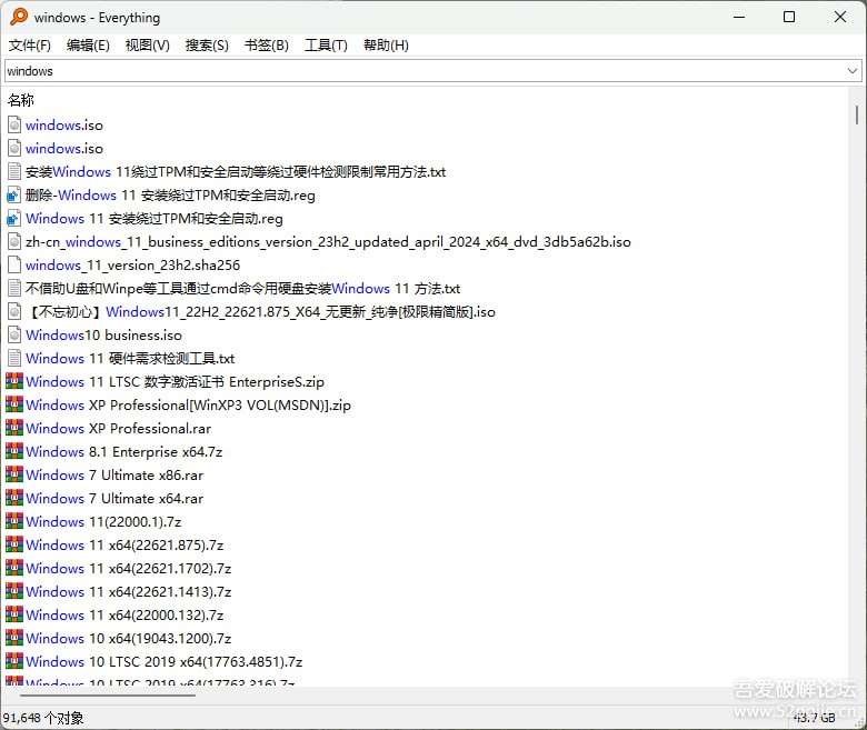 #everything #文件搜索 #工具⭐️名称