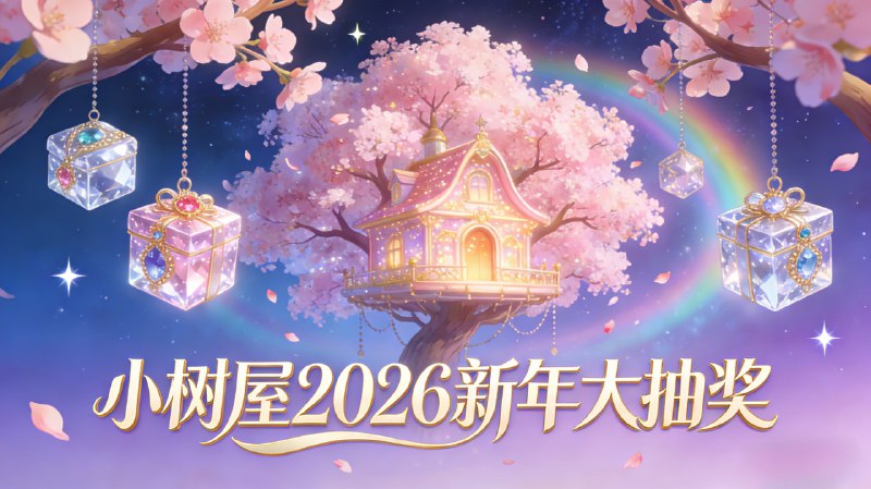 🎁情人节没礼物？你许愿 我来送！100年没抽奖了，准备搞一个2026新年超级无敌大抽奖