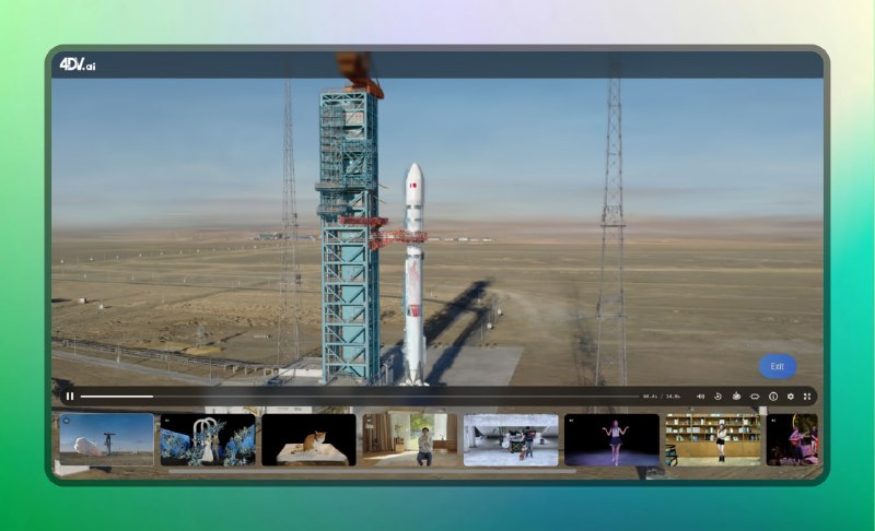 #网站 #4d🟠4D高斯看朱雀三号发射🟢介绍