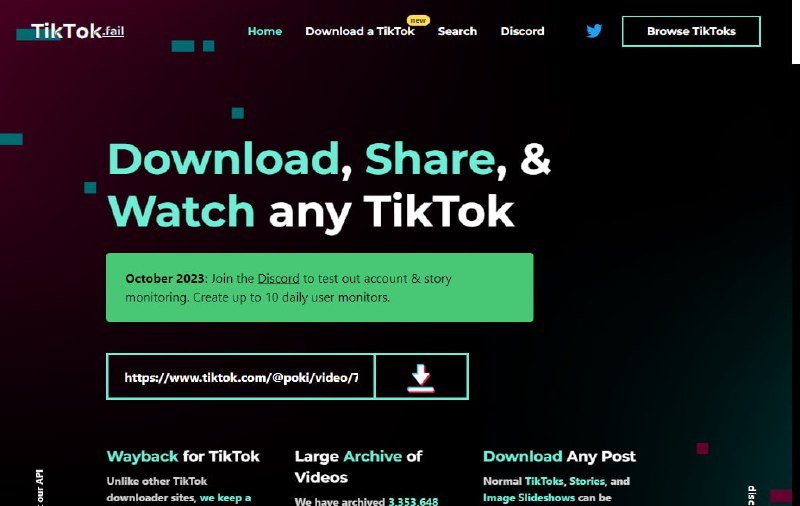 #TikTok #网站⭐️名称