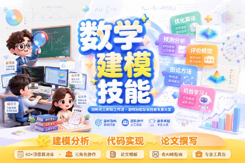 ✅重生之我是数学建模大师🏷标签