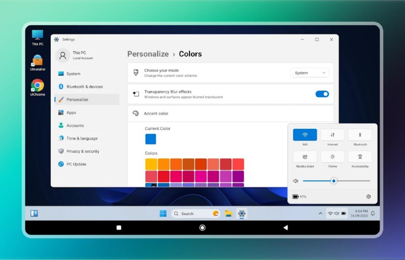 #安卓 #win🟠安卓高仿 Win11—HyperDroid🟢介绍