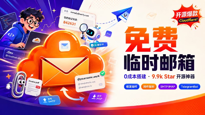 ✅白嫖CF打造个人专属邮箱站🏷标签