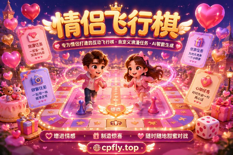✅有人陪你玩吗 - 情侣飞行棋🏷标签