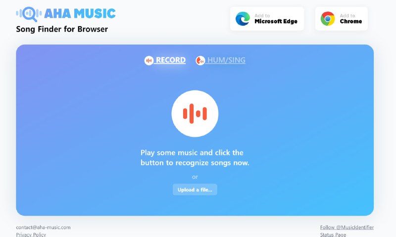#扩展程序  #听歌识曲 #浏览器⭐️名称