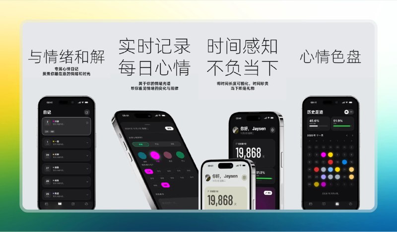 #苹果 #日记🟠时间也有痕迹 - 每日刻度🟢介绍