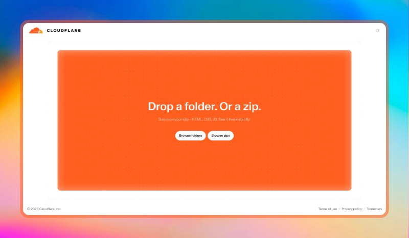 ✅Cloudflare 新上线 Drop 功能🏷标签