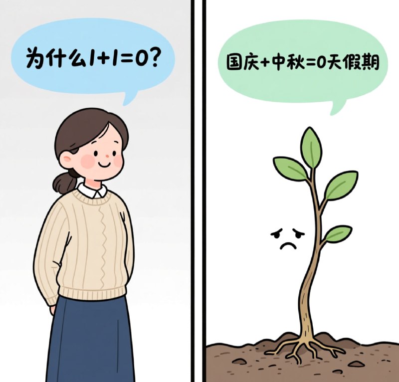 📣 放假大调查国庆+中秋超长假期，你放几天？