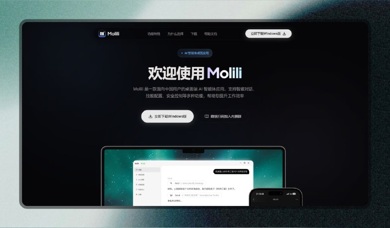 #ai #智能体 #电脑🟠更适合中国宝宝体质 - Molili🟢介绍
