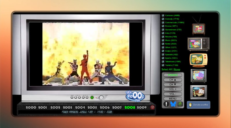 #电视 #网站🟠重温童年老电视 - MyRetroTVs🟢介绍