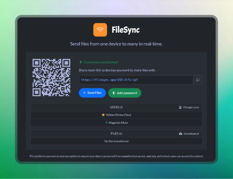 #文件传输 #网站🟠在线文件传输—FileSync 🟢介绍