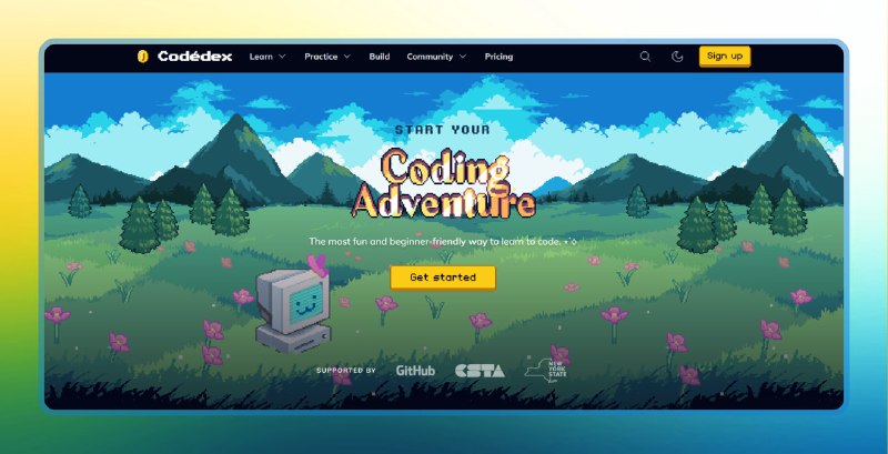 ✅ 边玩游戏边学编程 - Codedex⭐️标签