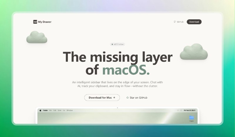 #mac #工具🟠我的抽屉 - My Drawer🟢介绍