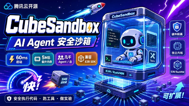 ✅腾讯又发力了 - CubeSandbox🏷标签