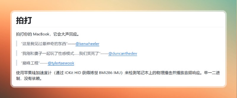 ✅请用力拍打我的Macbook⭐️标签